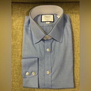 (NWT) Charles Tyrwhitt Blue Dress Shirt